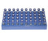 2ml HPLC Vials, 100 Pcs Lab Autosampler Vials, Clear 9-425 Vial with Graduations, Screw Cap, Red PTFE Septa