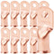 10PCS Heavy Duty Battery Lugs, 2/0AWG 5/16in M8 Ring Terminals, Electrical Battery Crimp Connectors