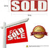 Sold Sign Rider for Realtors - Reusable Magnetic Sold Sign for Real Estate Agents by Office Products and Signs