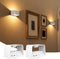 NIORSUN Motion Sensor Wall Light, 5000mAh Battery Operated Wall Sconce with Remote,