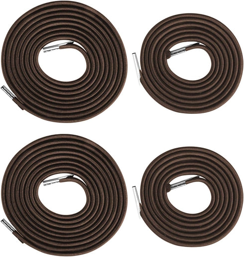 Flexzion Replacement Cord for Zero Gravity Chair - 4 Pack Bungee Laces