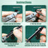 Dreyoo Multitool Bit Driver Extender, 1/4 Bit Kit Extender Compatible with Leatherman/Surge/Wave Plus (Black)