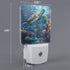 Bshuey Led Night Light, Sea Turtle Decorative Plug in Nightlights,with Smart Auto Dusk to Dawn Night Light for Bedroom