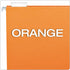 Pendaflex Recycled Hanging Folders, Legal Size, Orange, 1/5 Cut, 25/BX