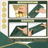Jetec 100 Pcs #10 Colorful Business Mailing Envelopes with Gold Border and Stickers for Graduation Wedding Invitations