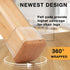 24 1-2/5" 1-4/5") Pcs Extra Large Square Chair Leg Floor Protectors, Silicone Chair Leg Protectors for Hardwood Floors