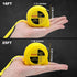 2 Packs Tape Measure 25 ft / 16 ft, Esydon Measuring Tape Extendable, Self-Locking Tape Measurer, Easy Read