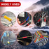 Nilight 200PCS Electrical Butt Connectors, AWG 22-10 Insulated Crimp Connectors for Automotive Marine Wiring