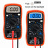 Vpro850L Digital Multimeter, DC AC Voltmeter, Ohm Volt Amp Test Meter with Backlit Display and Insulated Case