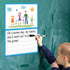 Jumbo Magnetic Draw & Write Paper, Dry Erase Handwriting Lined Paper for Classroom Whiteboard Teaching Supplies