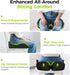 Tailbone AUVON Gel Seat Cushion for Office Chairs, Ergonomic Memory Foam Chair Cushions for Long-Sitting Support
