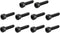 uxcell M5 x 20mm 12.9 Alloy Steel Hex Socket Head Cap Screws, Black, 30pcs