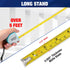 WORKPRO Mini Tape Measure, 3 Pcs 12FT Auto-Lock Easy Reading Tape Measurement, Pocket Size for Engineer, Lightweight