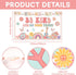 Boho Classroom Bulletin Board Decoration with Groovy Be Kind and Do Your Thing Retro Rainbow Cutouts