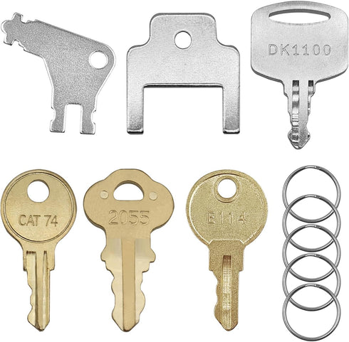 AYWFEY 6 Pcs Universal Paper Towel Dispenser Key, Replacement Key Compatible with Tork