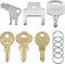 AYWFEY 6 Pcs Universal Paper Towel Dispenser Key, Replacement Key Compatible with Tork