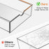 Makeup Drawer Storage Organizer with 13 Drawers, 3 Set Acrylic Office Desk Organization for Makeup, Jewelry, Bathroom
