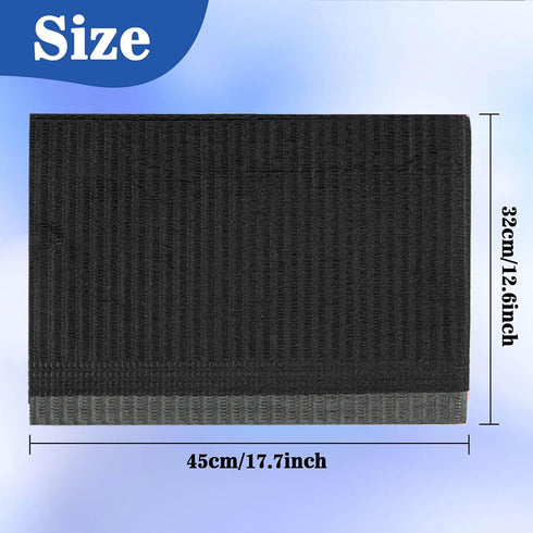 60pcs Dental Bibs Disposable - Dental Bibs Dentist Tattoo Bibs Black Nails Bibs Towels Table Covers Dental Pads Mats