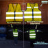 High Visibility Kids Safety Vest, Toddler Reflective Vest for Cycling & Running, Orange XS