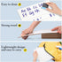 Small Dry Erase Board with Lines, 10 Pack 9"x12" Double Sided Mini Whiteboard for Education Classroom Supplies