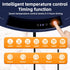 7-Temp (104F-212F), 250W 5H COWSAR Food Warming Mat, Electric Warming Tray Low Energy Consumption, Timer & Child Lock