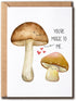 PTTShop You Are Magic To Me Mushroom Card - Lovely Mushroom Anniversary Card