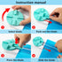 Paper Trimmer Craft Paper Cutter, 4 Style Multi-Function Scrapbooking Tool with Dial Blades for Cutting Paper, Coupons,