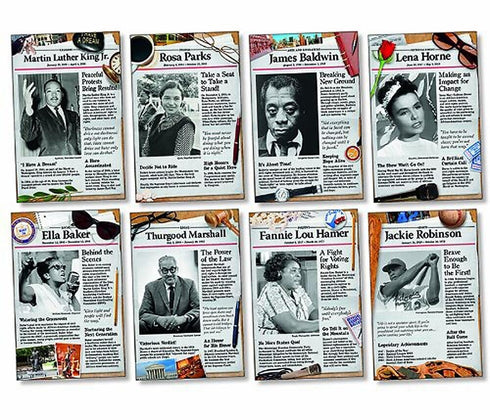 North Star Teacher Resource Civil Rights Pioneers Bulletin Board Set