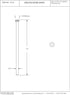 Westbrass D125-62 1/2" x 12" Brass Flat Head Toilet Riser Supply Line, 1-Pack, Matte Black