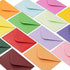Gift Card Envelopes - 160-Count Mini Envelopes, Paper Business Card Envelopes, 16 Colors, 4 x 2.7 Inches