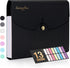Sooez Expanding File Folder, 13 Pocket Accordion Organizer for Documents with Labels, Portable Bill Receipt Organizer