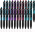 MyLifeUNIT Gel Pens, Black Fine Point 0.5mm Retractable Pens, Super Smooth Writing with Quick-Drying Ink (24 Pack)