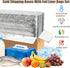 Generic 10 Pack Frozen Commercial Insulated Shipping Box - Cold Shipping Boxes With Foil Liner Bags, Professional