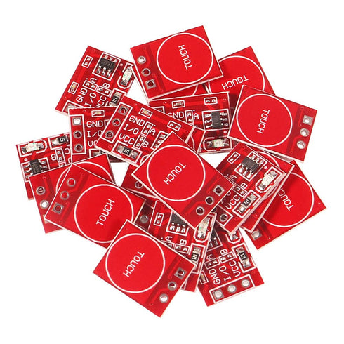20PCS TTP223 Capacitive Touch Switch Button Sensor Module Self Locking for Arduino