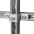 10 Pack - 5 Hole, U Shaped Connector Bracket for 1-5/8" Strut Channel - Heavy Duty, Electro-Galvanized