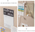 Foldable Large Felt Bulletin Board, 36'' x 18'', Decorative Display Board with 35 Rose Pins for Home, Office