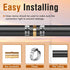 3/4 inch PEX Straight Fitting, Brass Coupling for Water Pipes, 20 pcs with Crimp Ring
