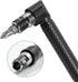 90 Degree Right Angle Driver, 11.6 Inch Bendable & Flexible Screwdriver Extension Soft Shaft and 10pcs Screwdriver Bit