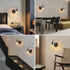 Glighone Dimmble Set E26 Vintage Wall Lights of Two, Black Wall Sconces Industrial Wall Lamps Retro Wall Lighting Hard