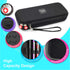 Hard Stethoscope Case, Large Carrying Case with ID Slot, Compatible with 3M Littmann/ADC/Omron/MDF, Black