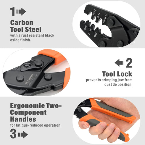 iCrimp Delphi Weather Pack Crimper, Metri Pack Crimping Tool for Sealed Weatherproof Automotive Electrical Connectors