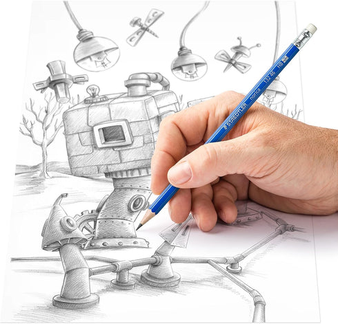 LAPIZ PARA DIBUJO STADLER H- HB- 2H ETC.
