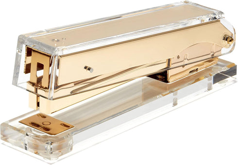 OfficeGoods Acrylic Stapler, Unique and Stylish Design for Desk, Home, or Office