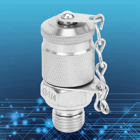 Walfront G1/4-M16x2 Hydraulic Test Adapter Hose Fitting - High Pressure Measuring Point Coupling