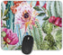 Gaming Mouse Pad, Bright Succulent Cactus Rectangle Mouse Pad Size (9.84"x7.87")