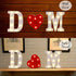 LED Marquee Sign Light Up Letters, Alphabet Light Up Letters Sign, Battery Powered LED Letter Lights for Night Light