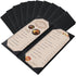 Restaurant Menu Covers Holders 4.25" x 11" | Pack of 10 Synthetic