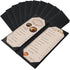 Restaurant Menu Covers Holders 4.25" x 11" | Pack of 10 Synthetic