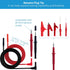 34-in-1 Test Lead and Test Probe Kit for Multimeter Tester, Multi-type Back Probe Set
