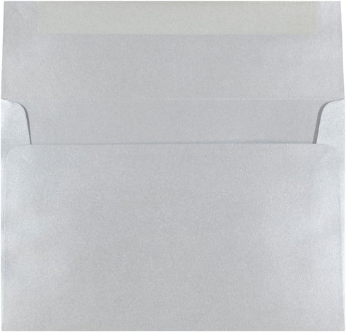 JAM PAPER A8 Metallic Invitation Envelopes, Silver Stardream, 25/Pack